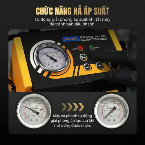 Máy thay dầu phanh AUTOOL AST612