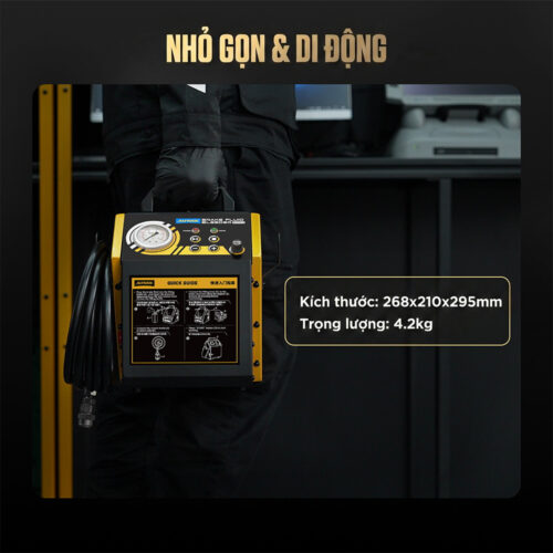 Máy thay dầu phanh AUTOOL AST612