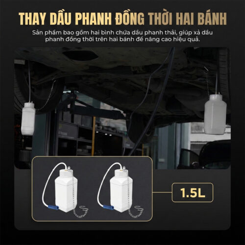 Máy thay dầu phanh AUTOOL AST612