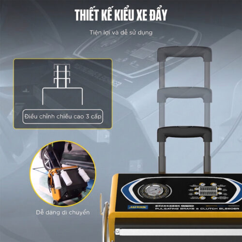 Máy thay dầu phanh ô tô AUTOOL AST618