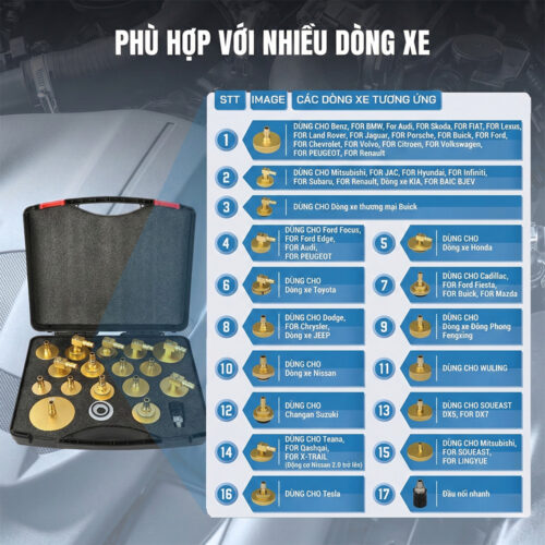 Máy thay dầu phanh ô tô AUTOOL AST618