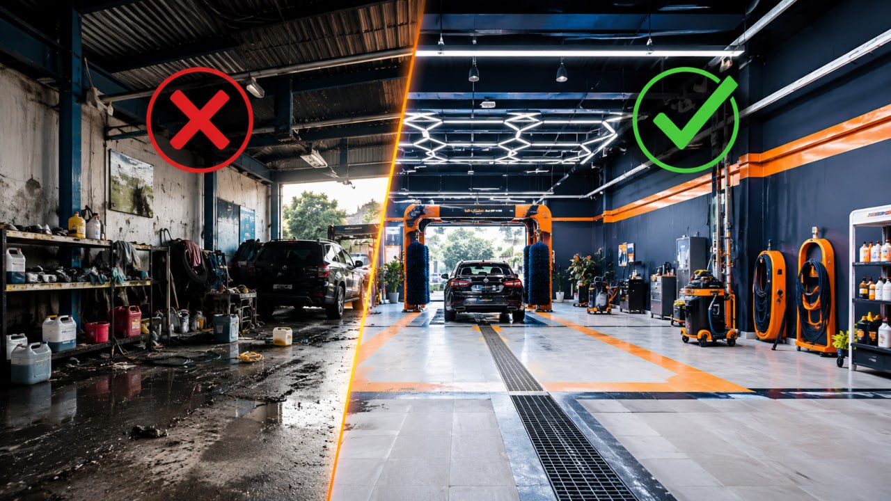 8 sai lầm khi đầu tư trạm rửa xe garage năm 2026 và cách tránh 1 Thumbnail bài viết 8 sai lầm khi đầu tư trạm rửa xe garage năm 2026