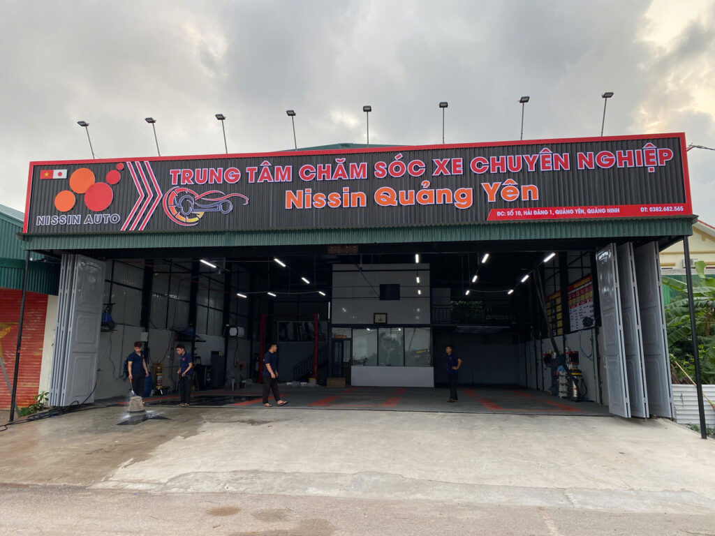 chi phí mở garage ô tô