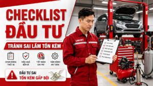 Checklist đầu tư thiết bị bảo dưỡng ô tô tránh sai lầm tốn kém