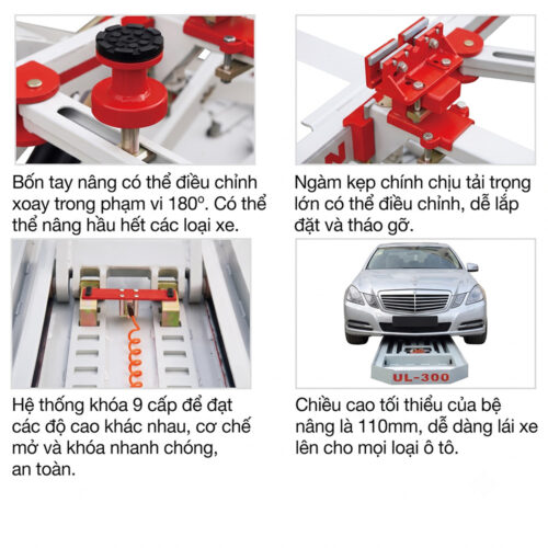 Thiết bị kéo nắn sắt xi khung xe ô tô UNILINER UL-300