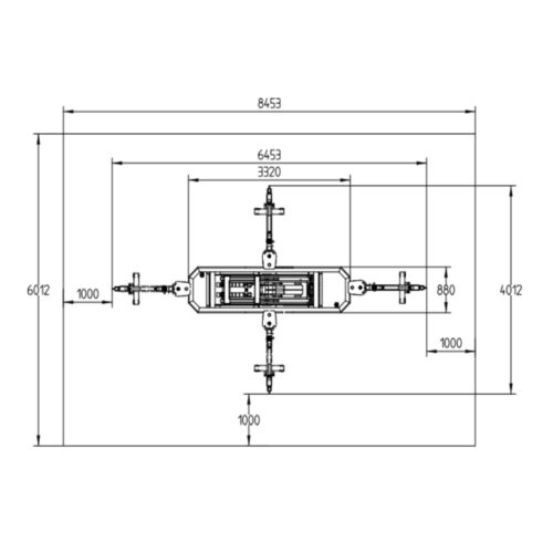 Thiết bị kéo nắn sắt xi khung xe ô tô UNILINER UL-300