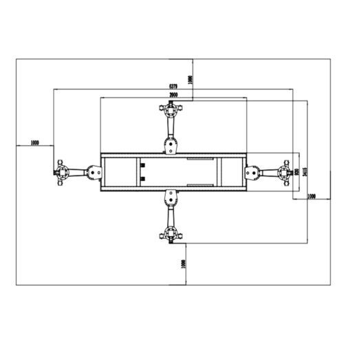 Thiết bị kéo nắn sắt xi khung xe ô tô UNILINER UL-500