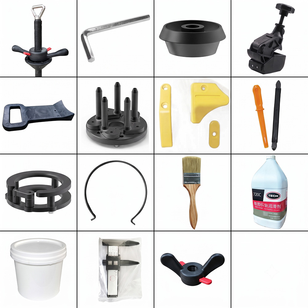 Máy ra vào lốp trụ định tâm COSENG Hongkong CS50 9 Máy ra vào lốp trụ định tâm COSENG Hongkong CS50