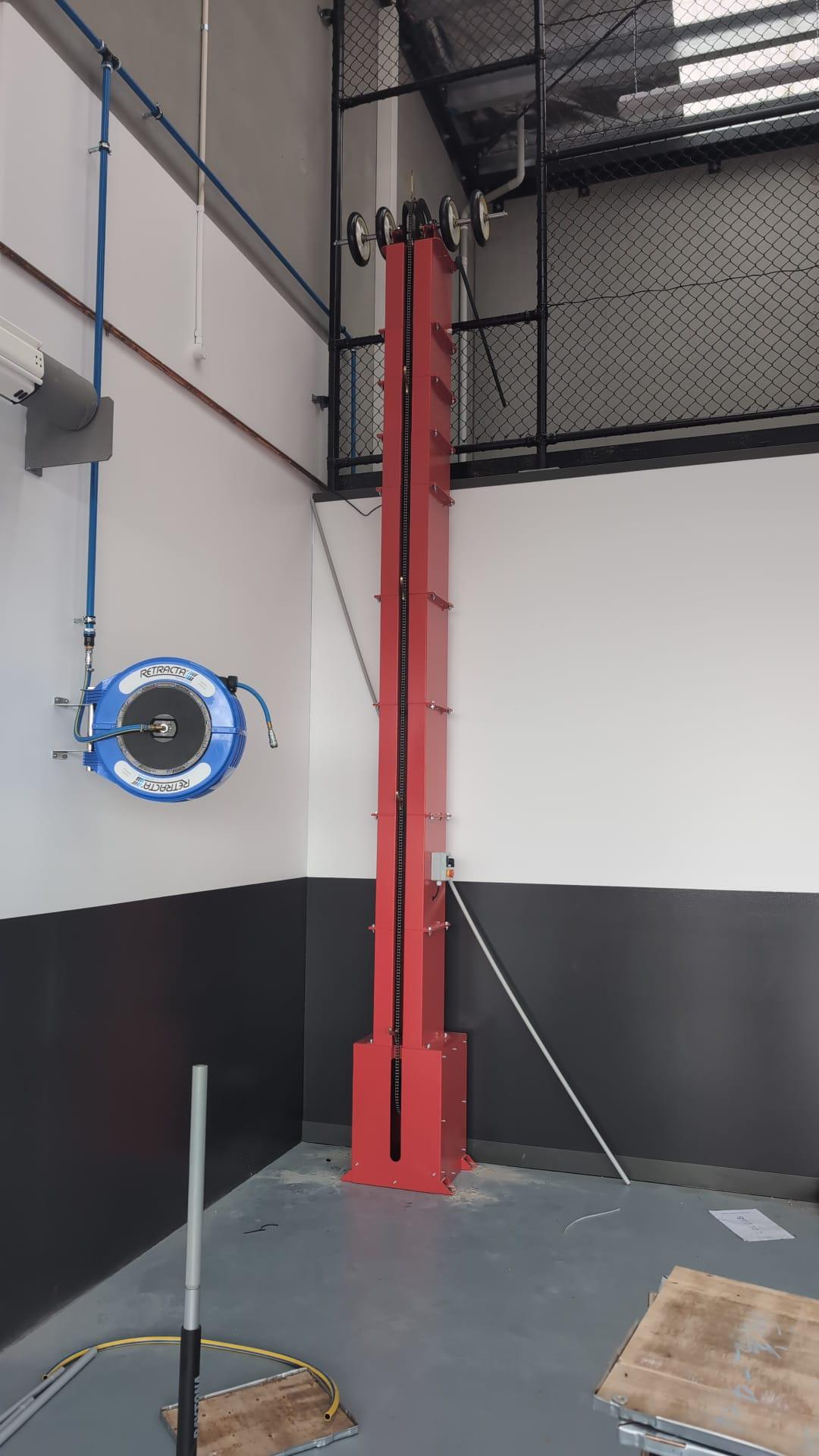Thang nâng lốp xe lên gác lửng COSENG Hongkong MTL-01
