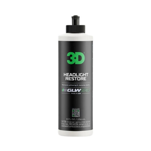 Sản phẩm đánh bóng đèn pha xe 3D GLW Series Headlight Restore | 355OZ16