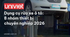 Dụng cụ rửa xe ô tô chuyên nghiệp