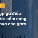 Máy nạp ga điều hòa ô tô cho gara