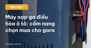Máy nạp ga điều hòa ô tô cho gara