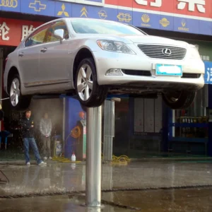 Lắp đặt trạm rửa xe ô tô: kinh nghiệm chi phí & thiết bị 1 Lắp đặt trạm rửa xe ô tô với cầu nâng 1 trụ